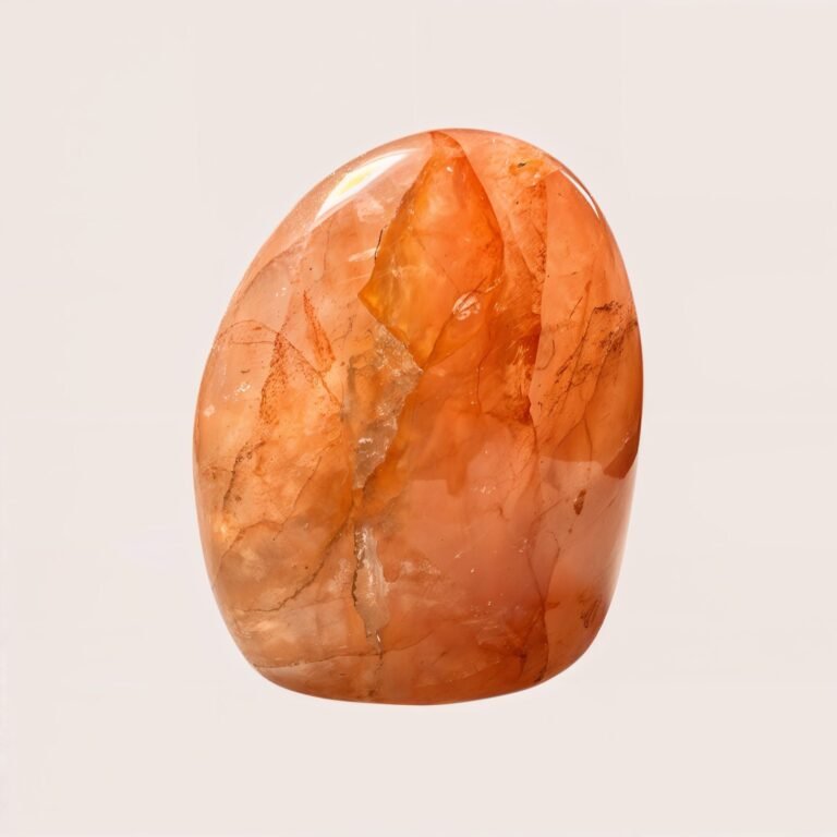 Calcita Naranja Pulida / Vitalidad, Creatividad y Energía Solar