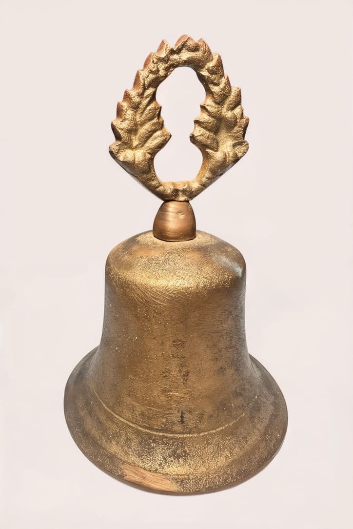 Campana Dorada Ritual / Llamado al Espíritu, Claridad y Protección