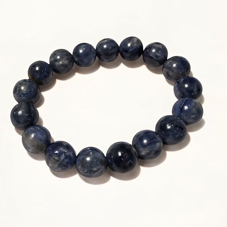 Pulsera de Cianita Azul – Alineación y Claridad