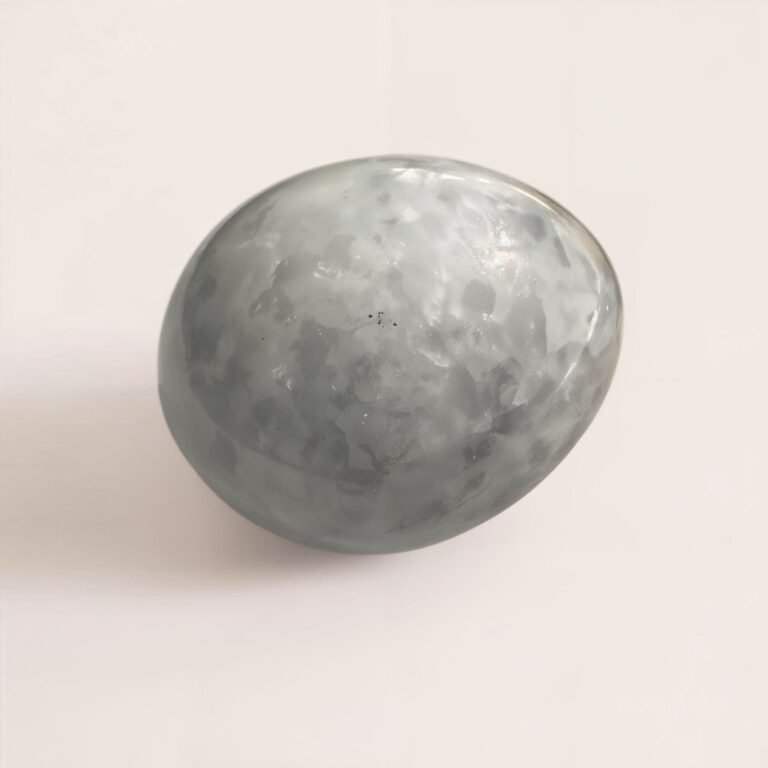 Piedra Luna Gris Pulida / Intuición, Calma y Ciclos Sagrados