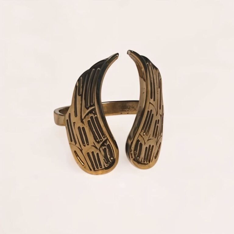 Anillo Alas Abiertas / Protección, Libertad y Elevación