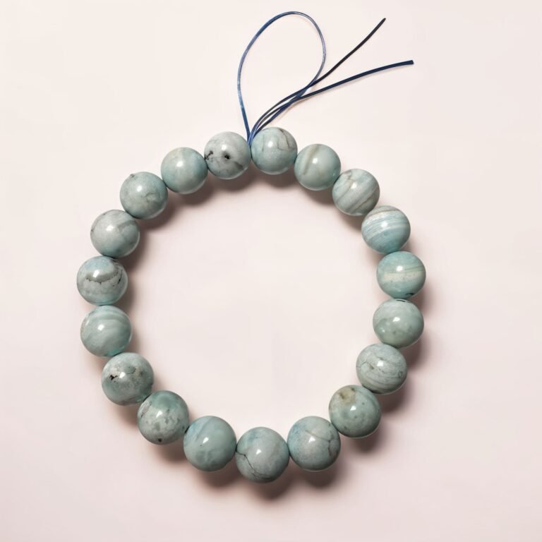Pulsera Larimar de Calma Profunda