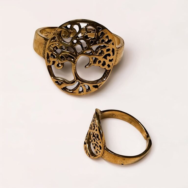 Anillo Árbol de la Vida / Conexión, Fortaleza y Renacimiento