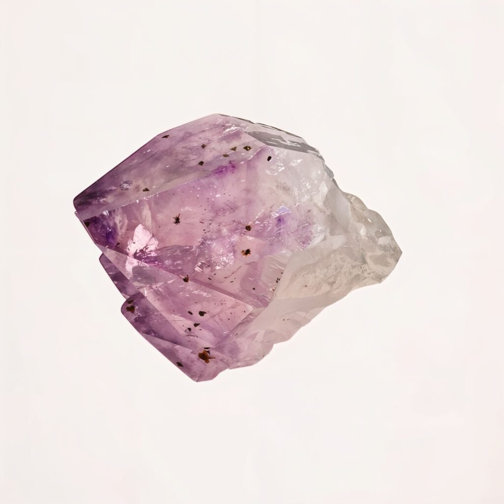 Cristal de Amatista con Inclusiones Naturales