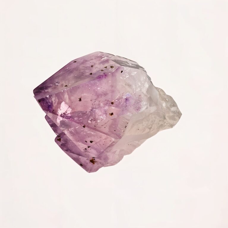 Cristal de Amatista con Inclusiones Naturales