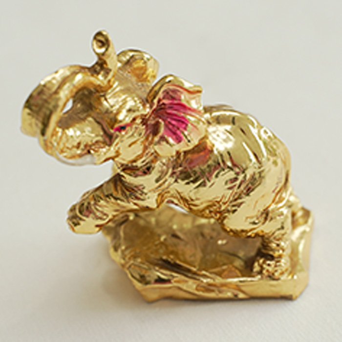 Elefante Decorativo Espiritual – Dorado